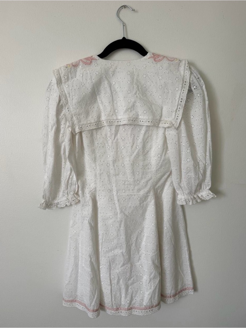 For Love & Lemons MI AMORE EMBROIDERED Mini Dress Size XXS NWT - Picture 16 of 16